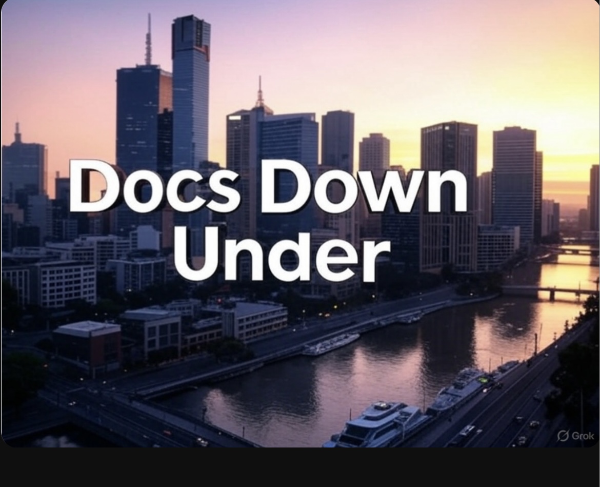 MDFF Presents: Docs Down Under 5th July 2025 4pm - 9pm